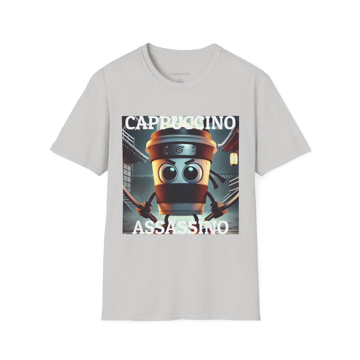 Cappuccino Assassino Unisex Graphic T-Shirt