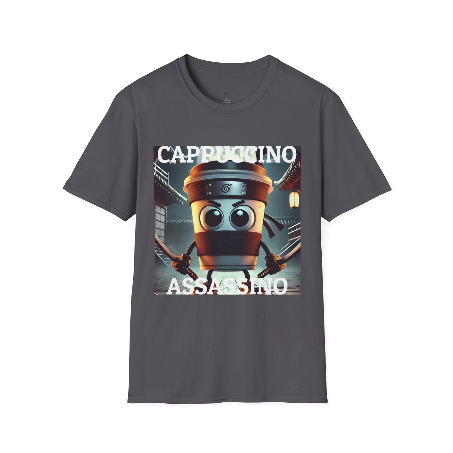 Cappuccino Assassino Unisex Graphic T-Shirt