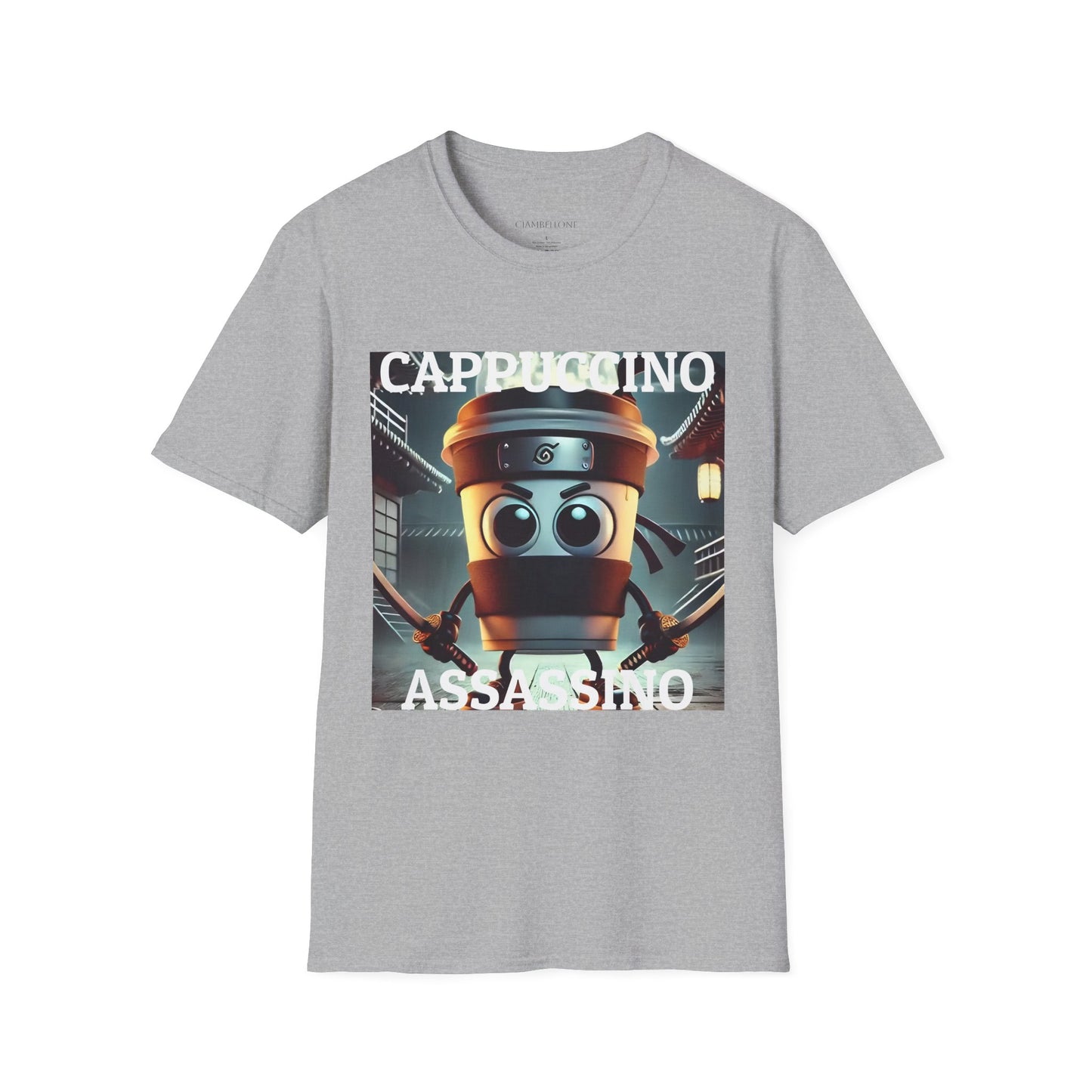 Cappuccino Assassino Unisex Graphic T-Shirt
