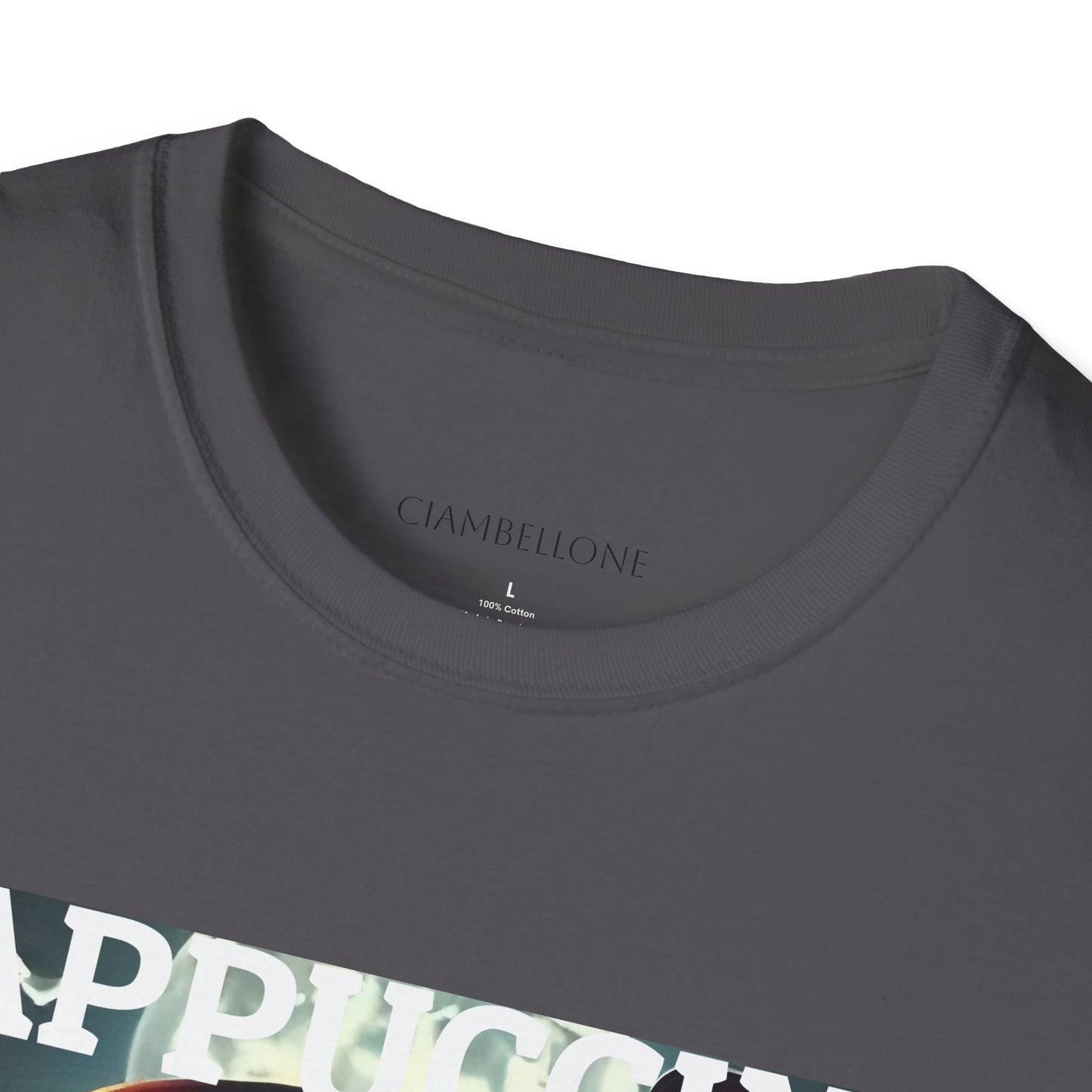 Cappuccino Assassino Unisex Graphic T-Shirt
