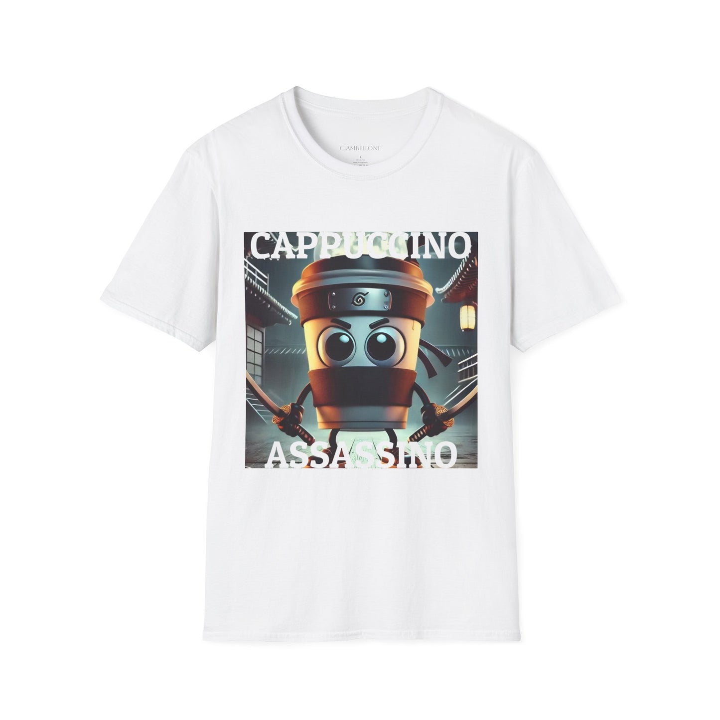 Cappuccino Assassino Unisex Graphic T-Shirt