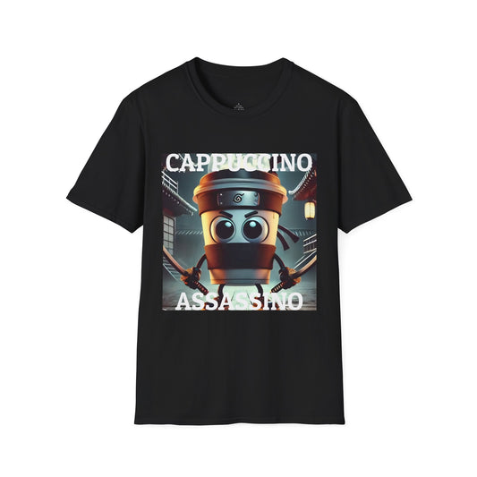 Cappuccino Assassino Unisex Graphic T-Shirt
